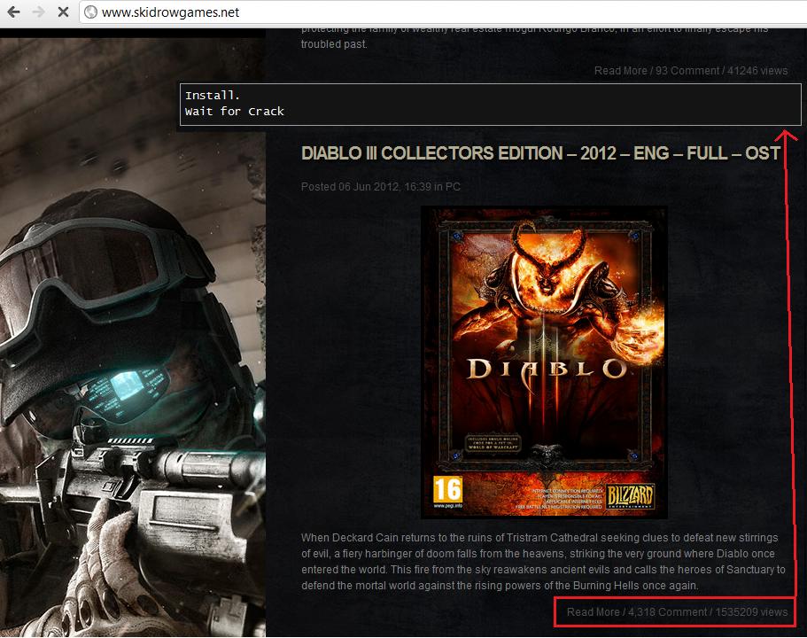 Diablo 3 crack offline